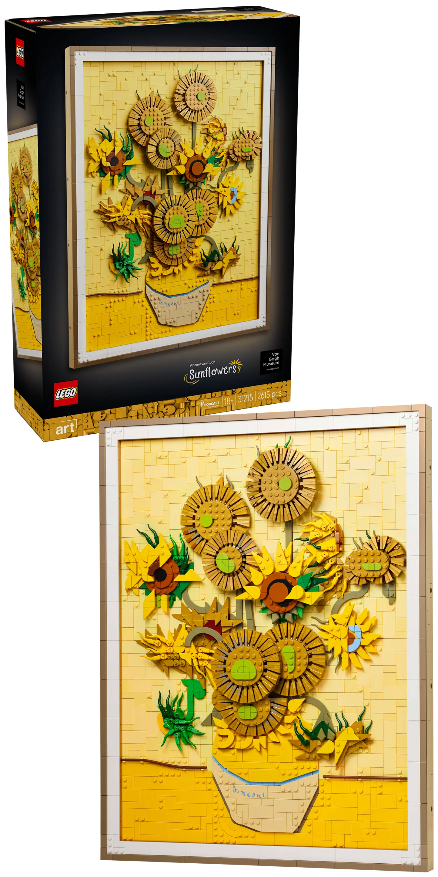 ليغو فنسنت فان جوخ - عباد الشمس 31215 فن