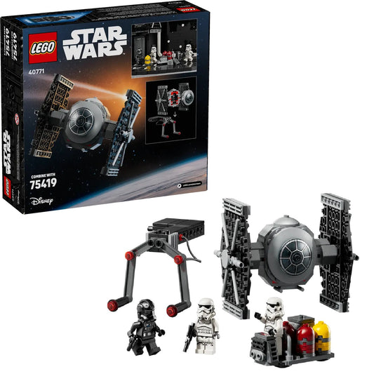 LEGO TIE Fighter with Imperial Hangar Rack 40771 StarWars