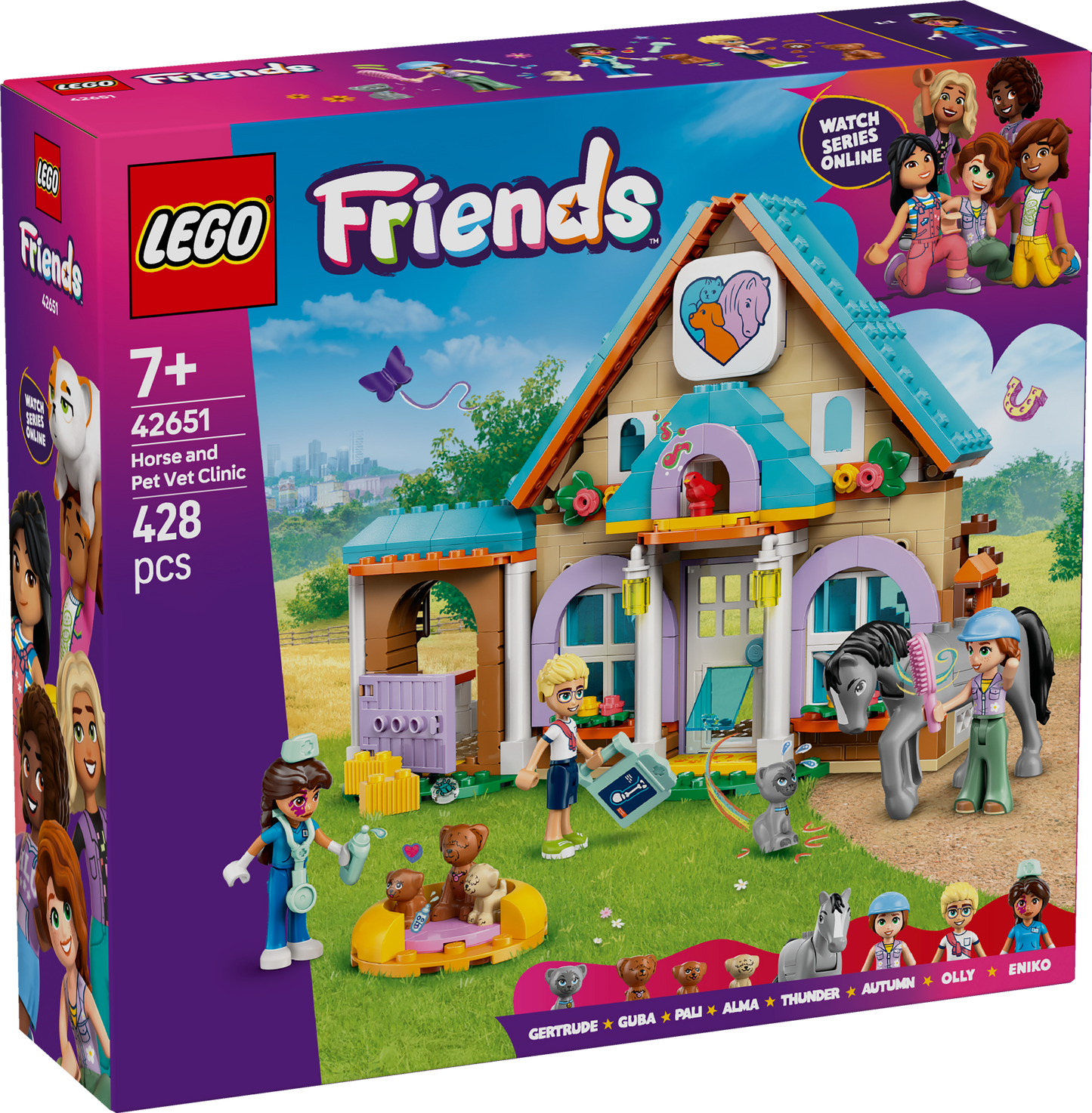 LEGO Horses and Vet Clinic 42651 Friends