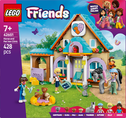 LEGO Horses and Vet Clinic 42651 Friends