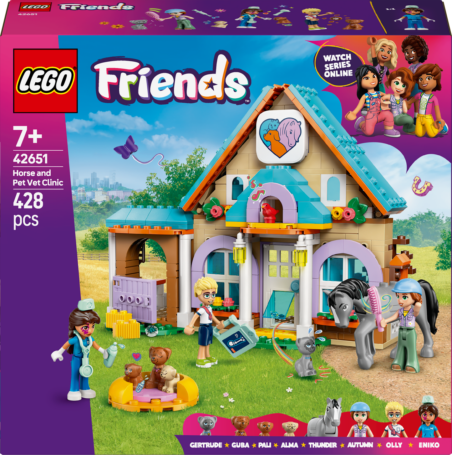 LEGO Horses and Vet Clinic 42651 Friends