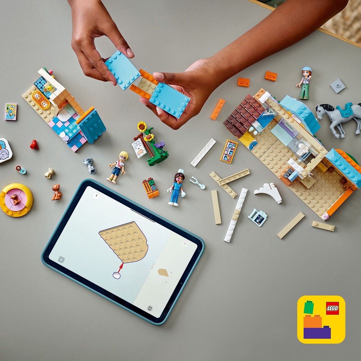 LEGO Horses and Vet Clinic 42651 Friends