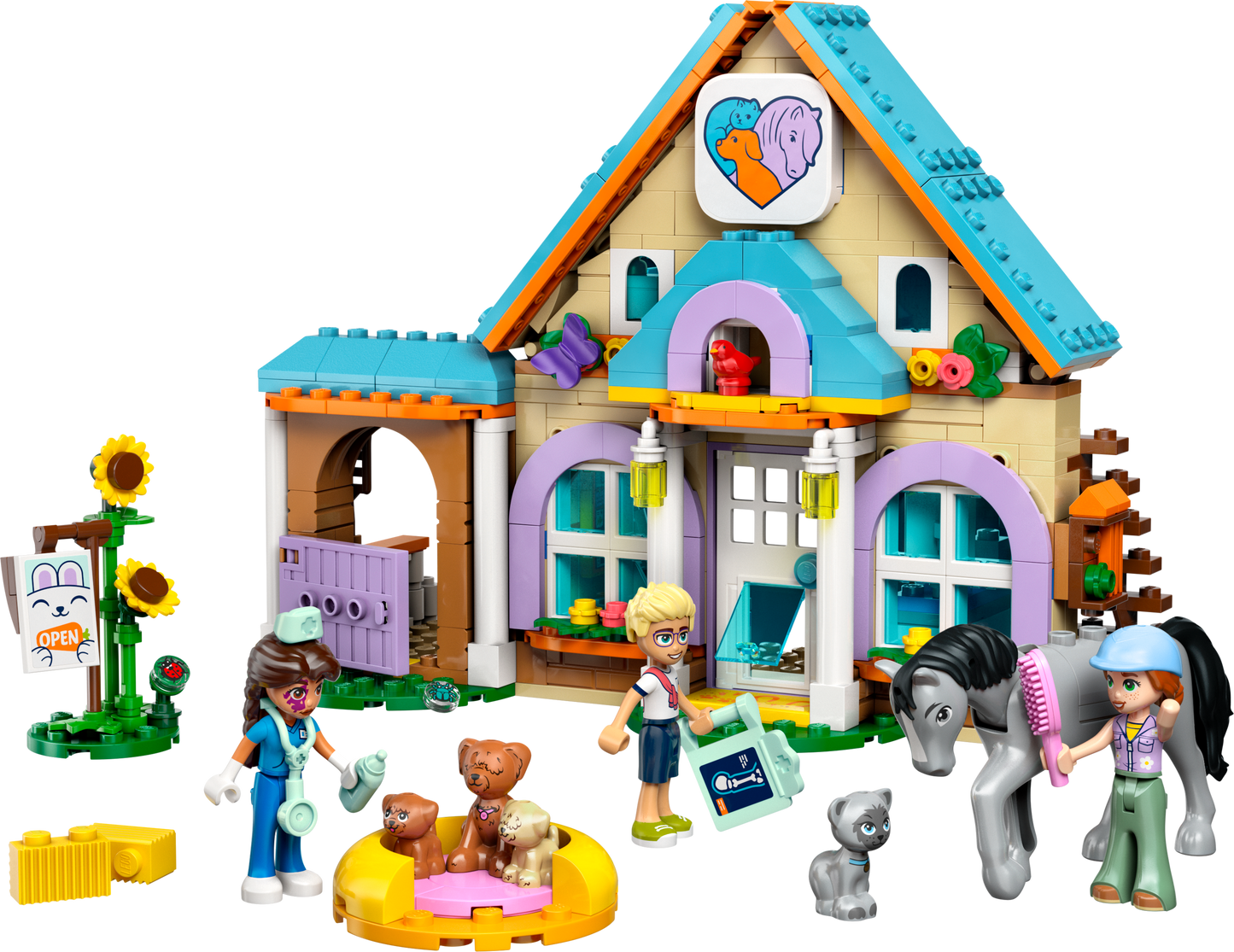 LEGO Horses and Vet Clinic 42651 Friends