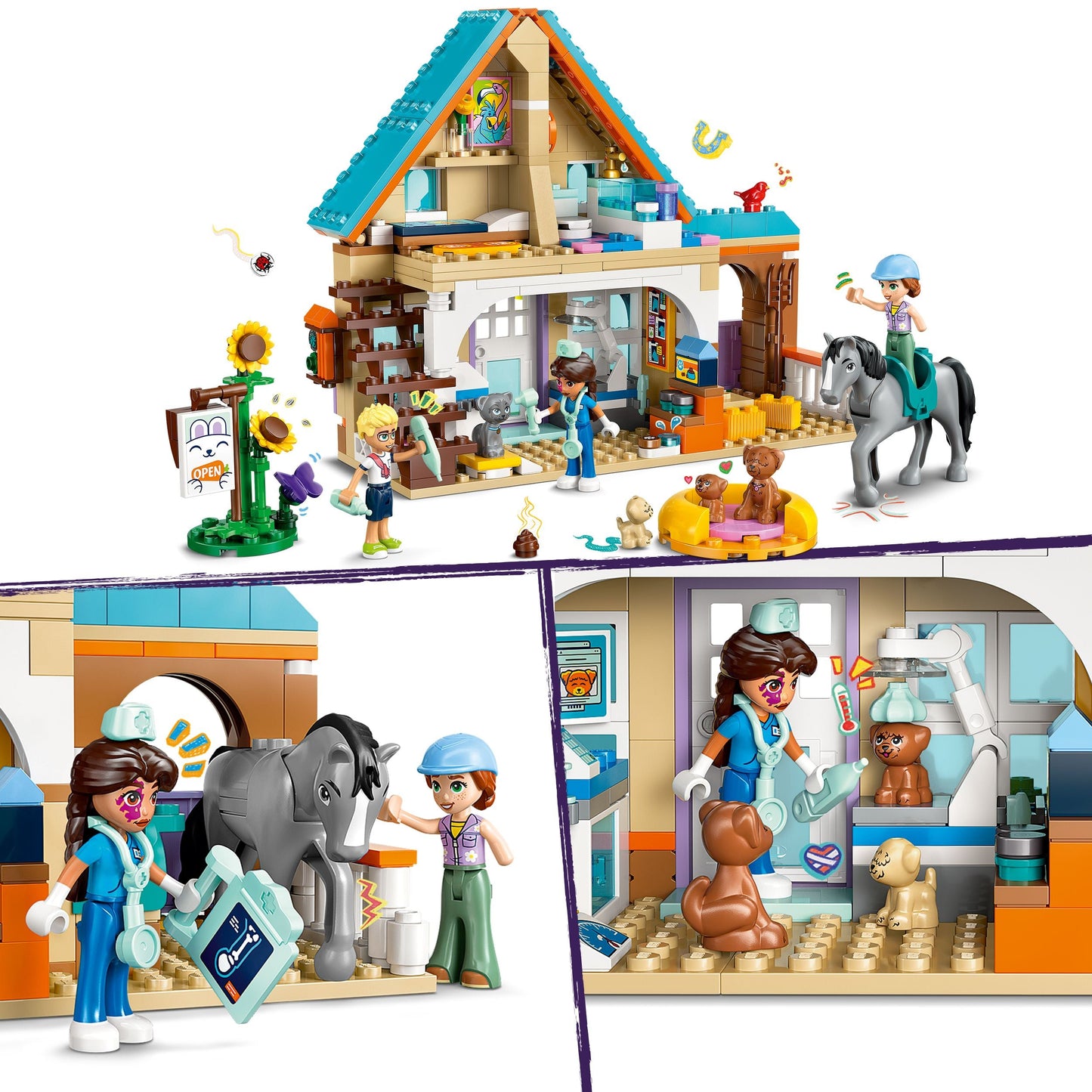 LEGO Horses and Vet Clinic 42651 Friends
