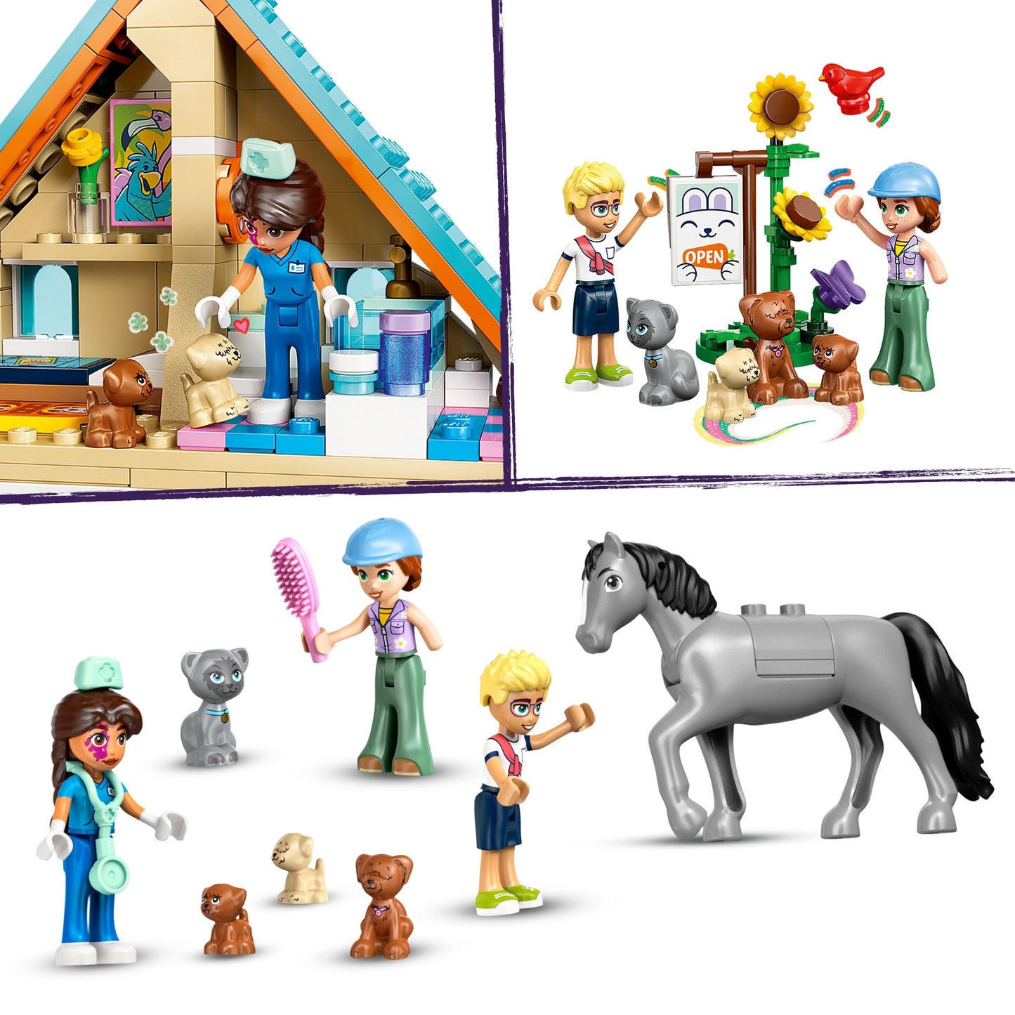 LEGO Horses and Vet Clinic 42651 Friends