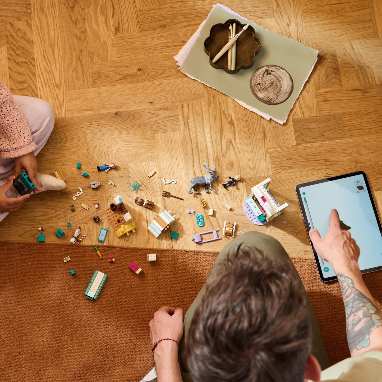 ليغو مغامرة زلاجة آنا 43256 ديزني