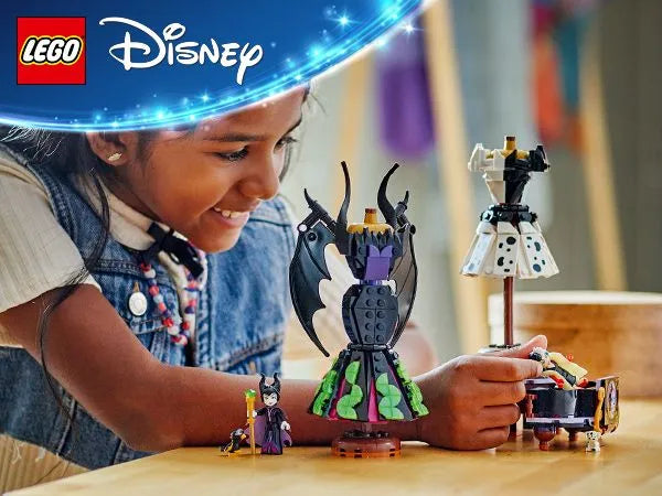 فساتين ليغو ماليفسنت وكرويلا دي فيل 43262 ديزني