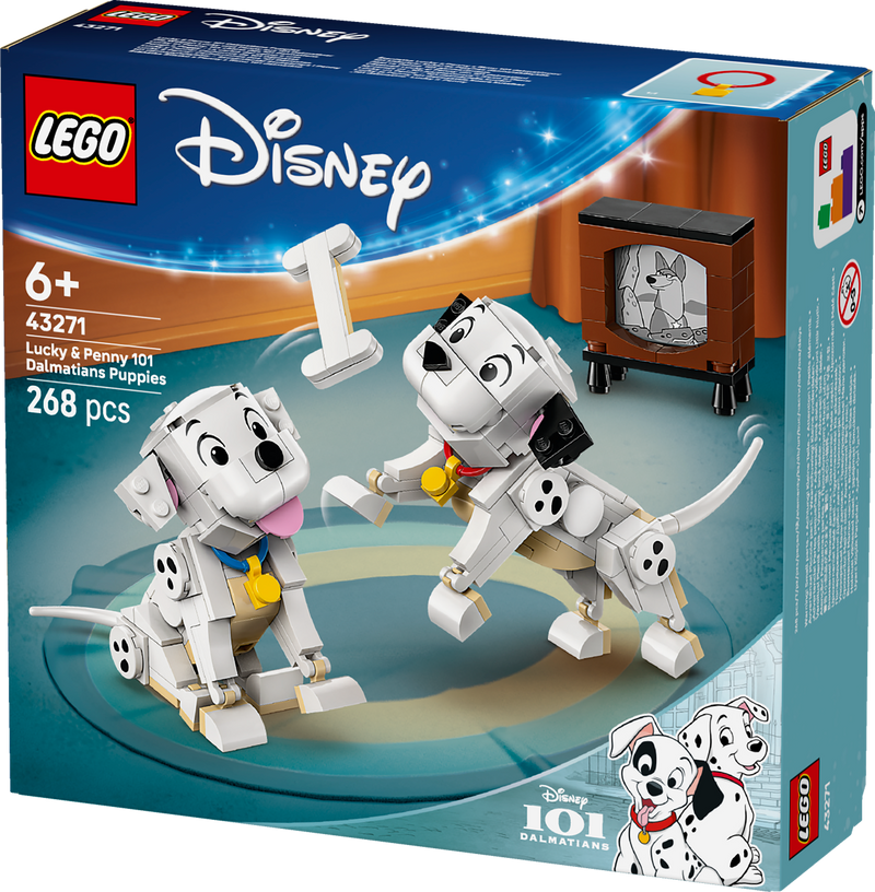 LEGO Lucky and Penny from 101 Dalmatians 43271 Disney