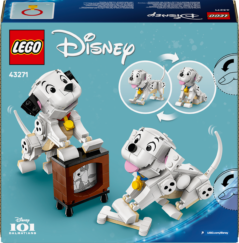 LEGO Lucky and Penny from 101 Dalmatians 43271 Disney