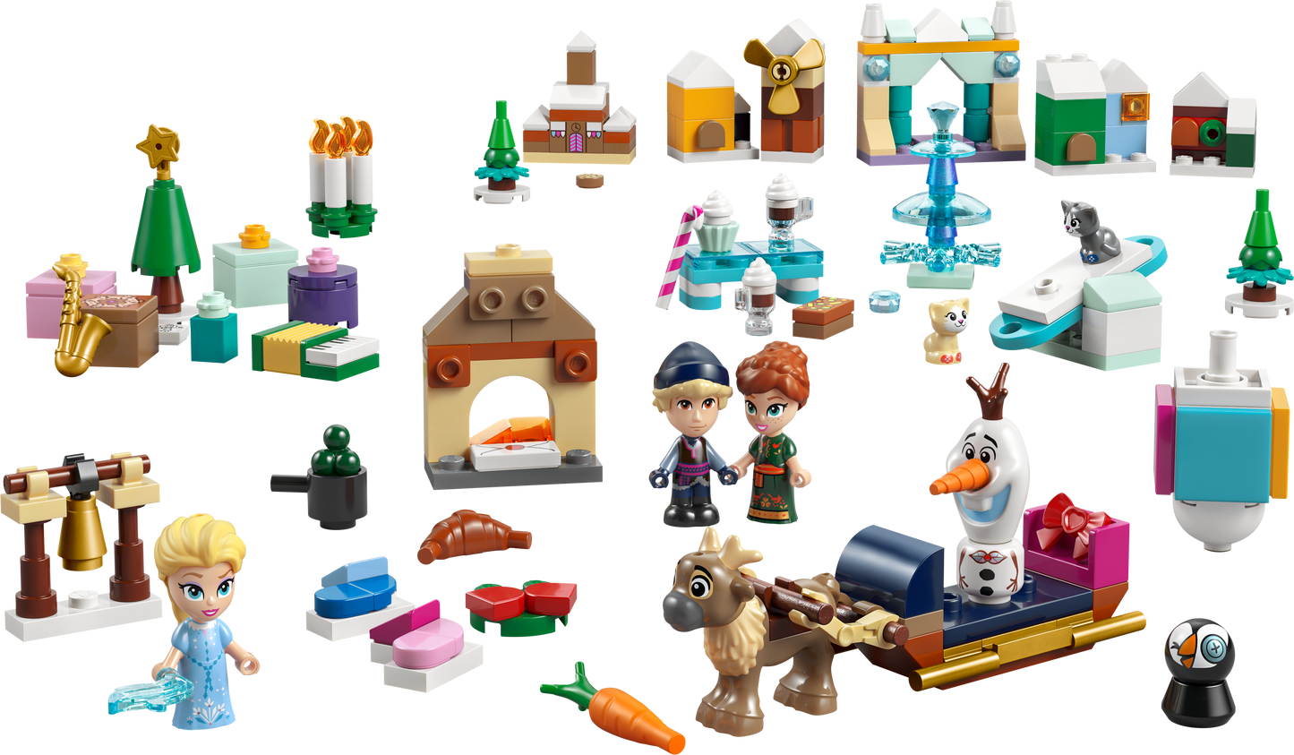 LEGO Adventcalender 2025 43273 Disney Prinsessen