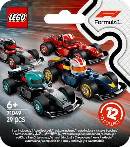 LEGO Formule 1 coureurs met hun auto "Red Bull / Max Verstappen" 71049-1 Minifiguren (1 stuk)
