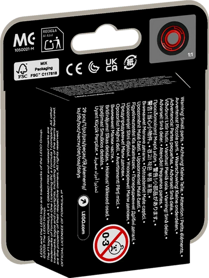 LEGO Formule 1 coureurs met hun auto 71049-10 "Haas" Minifiguren (1 stuk)