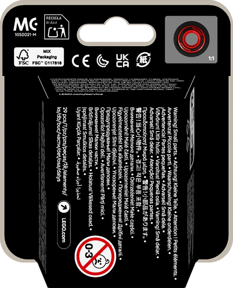 LEGO Formule 1 coureurs met hun auto 71049-10 "Haas" Minifiguren (1 stuk)