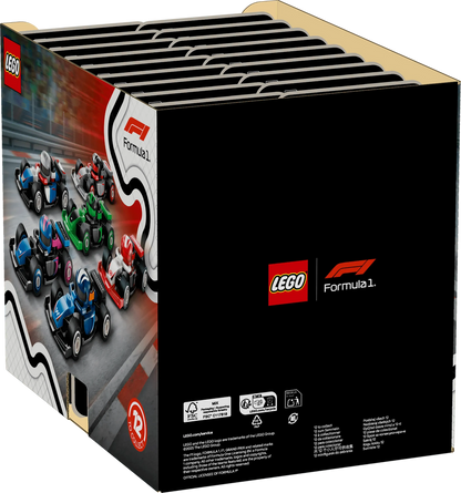 LEGO Formule 1 coureurs met hun auto 71049 Minifiguren (set 12 stuks)