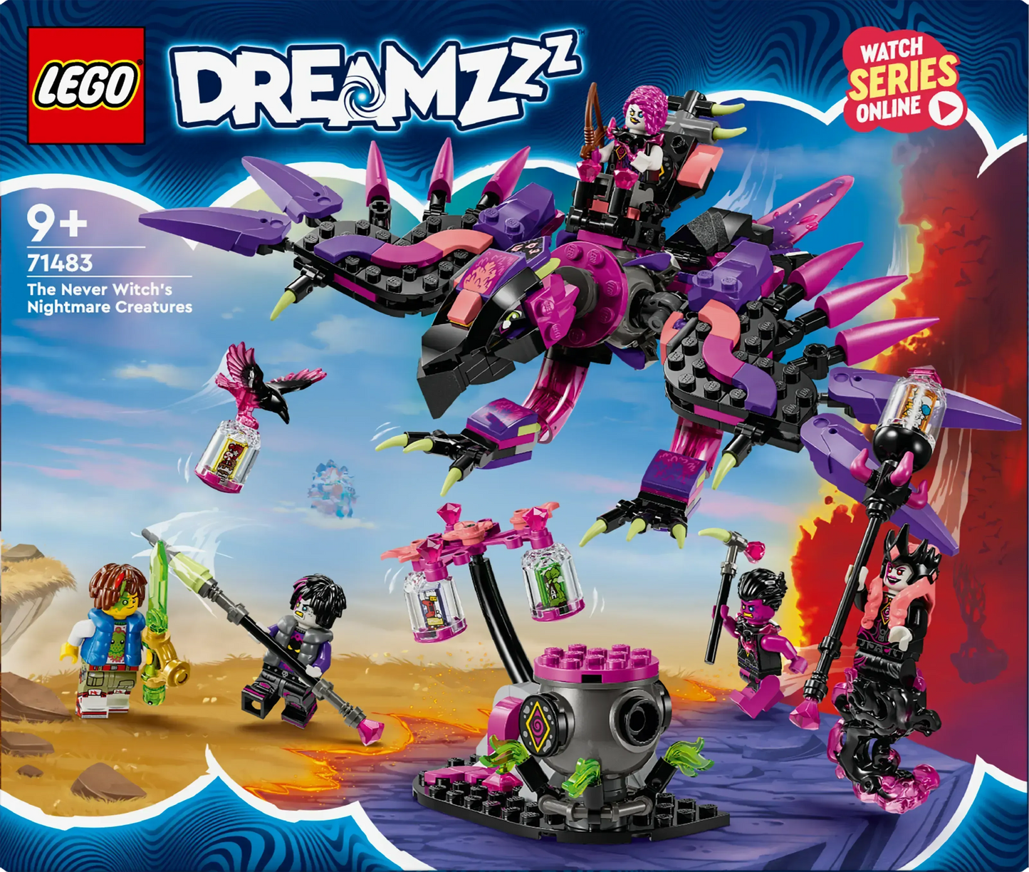 LEGO The Never Witch's Nightmare Creatures 71483 Dreamzzz
