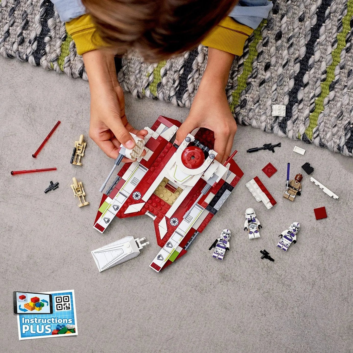 دبابة مقاتلة من ليجو ريبابليك 75342 ستار وورز (مستعملة)