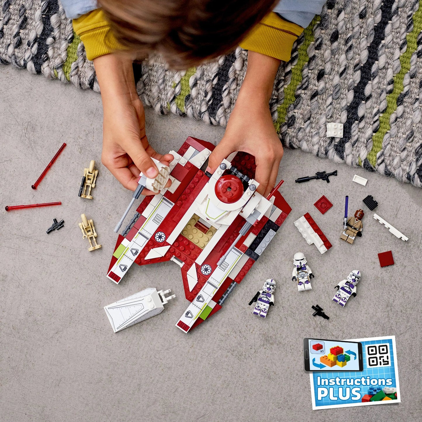 دبابة مقاتلة من ليجو ريبابليك 75342 ستار وورز (مستعملة)