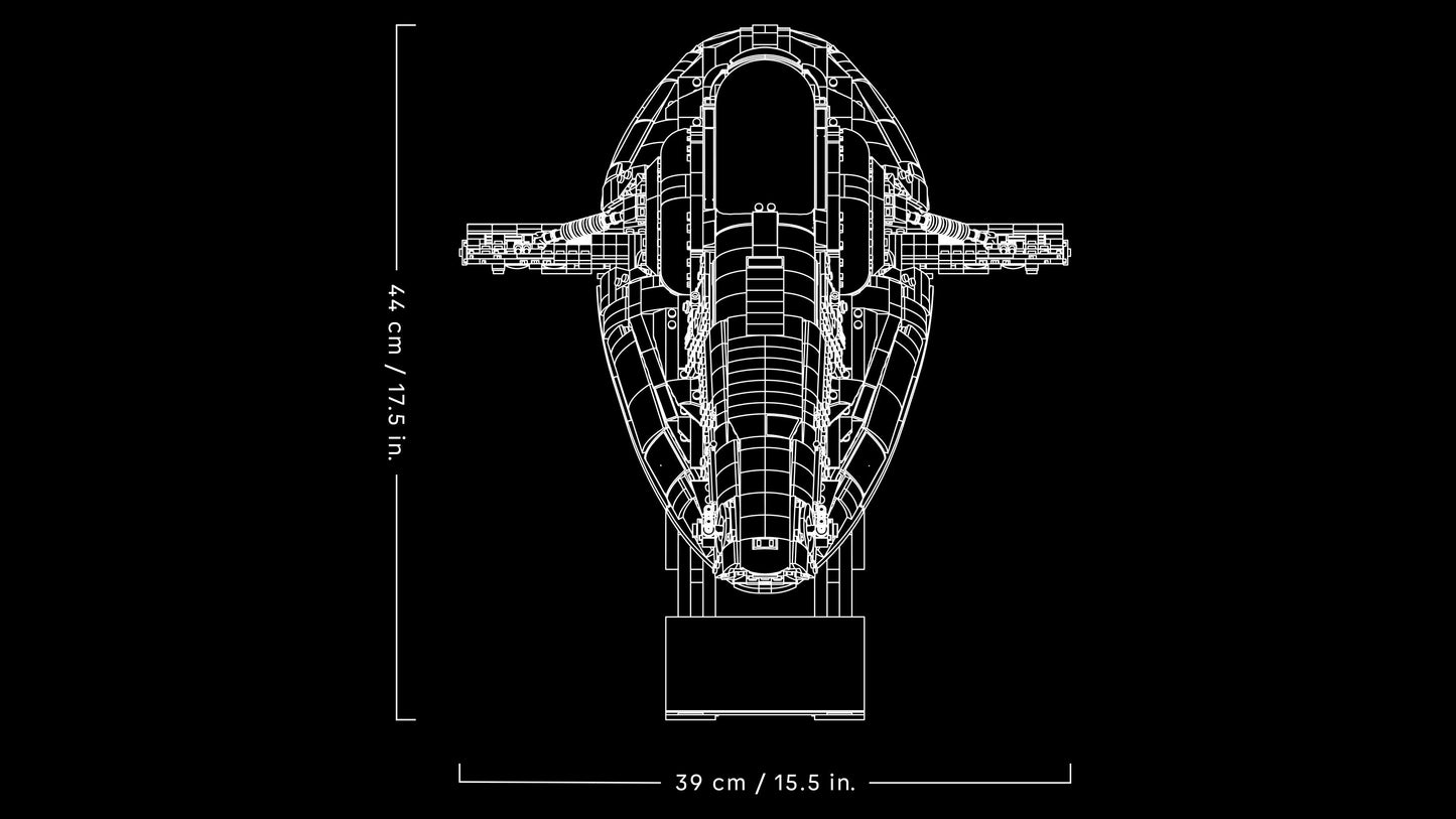 LEGO The Jango Fett's Firespray 75409 StarWars