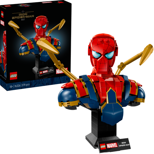 LEGO Iron Spider-Man bust 76326 Superheroes