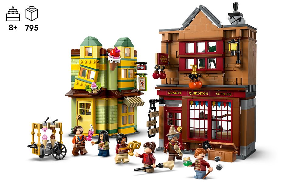 LEGO Quality Quidditch Supplies & Ice Cream Parlour 76452 Harry Potter