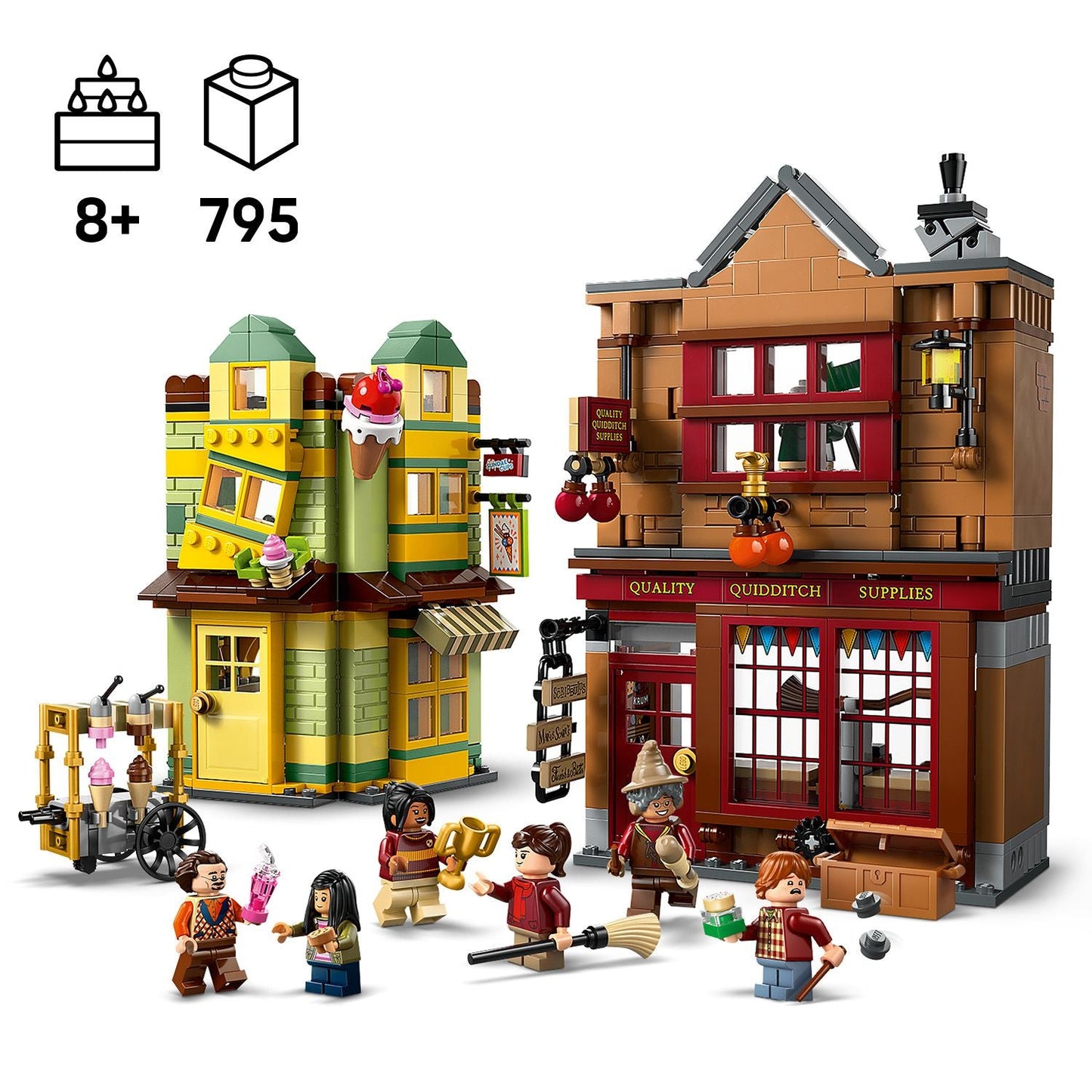 LEGO Quality Quidditch Supplies & Ice Cream Parlour 76452 Harry Potter
