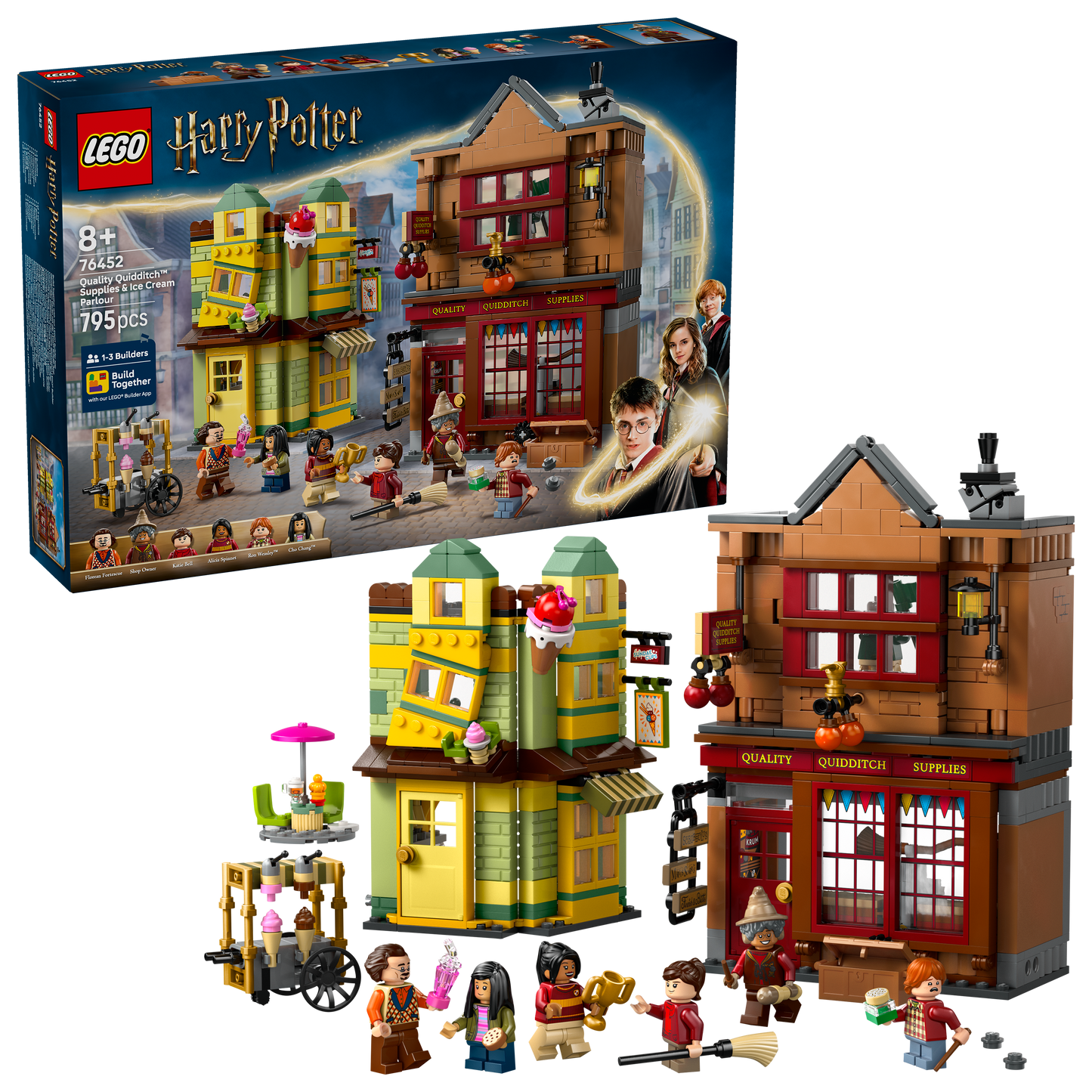 LEGO Quality Quidditch Supplies & Ice Cream Parlour 76452 Harry Potter