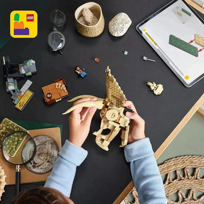 جمجمة ترايسيراتوبس من ليجو 76969 عالم جوراسيك