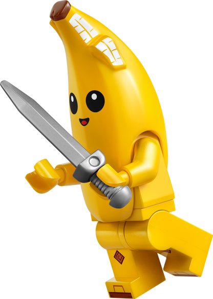 LEGO Peely and Sparkplugs kamp 77075 Fortnite