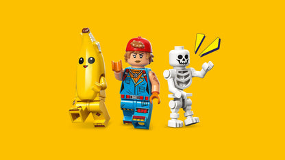LEGO Peely and Sparkplugs kamp 77075 Fortnite