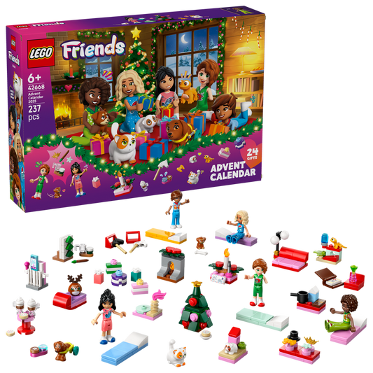 LEGO Friends Adventskalender 2025 42668 Friends (الطلب المسبق: سبتمبر)