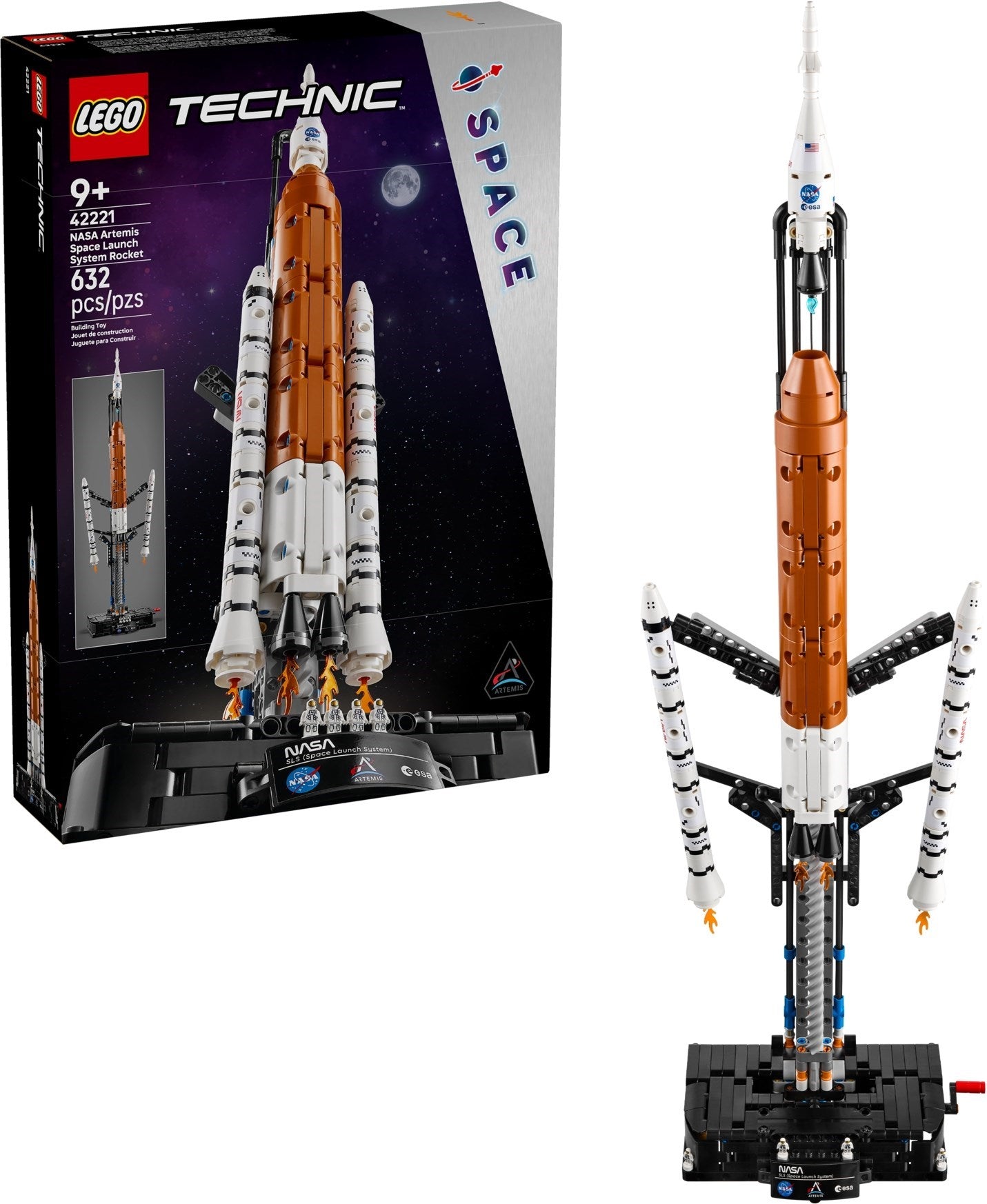 LEGO NASA Artemis Space Launch System Rocket 42221 Technic