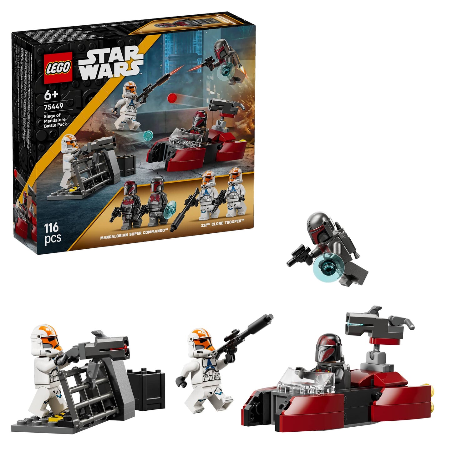 LEGO Siege of Mandalore Battle Pack 75449 StarWars