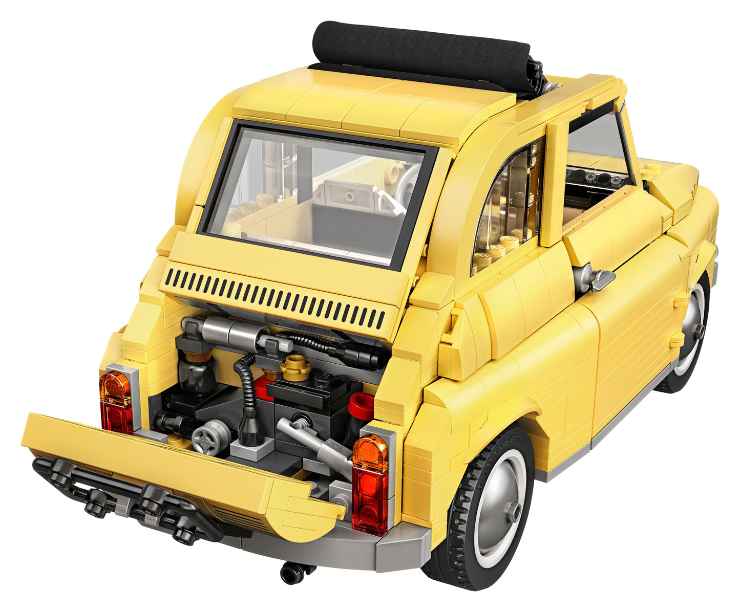 ليجو فيات 500 أصفر 10271 خبير كريتور