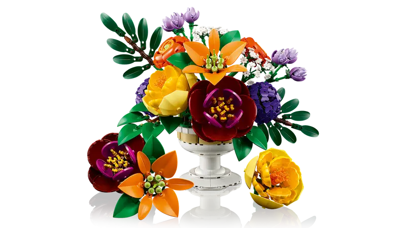 مجموعة ليغو لتنسيق الزهور ١٠٣٤٥ النباتية