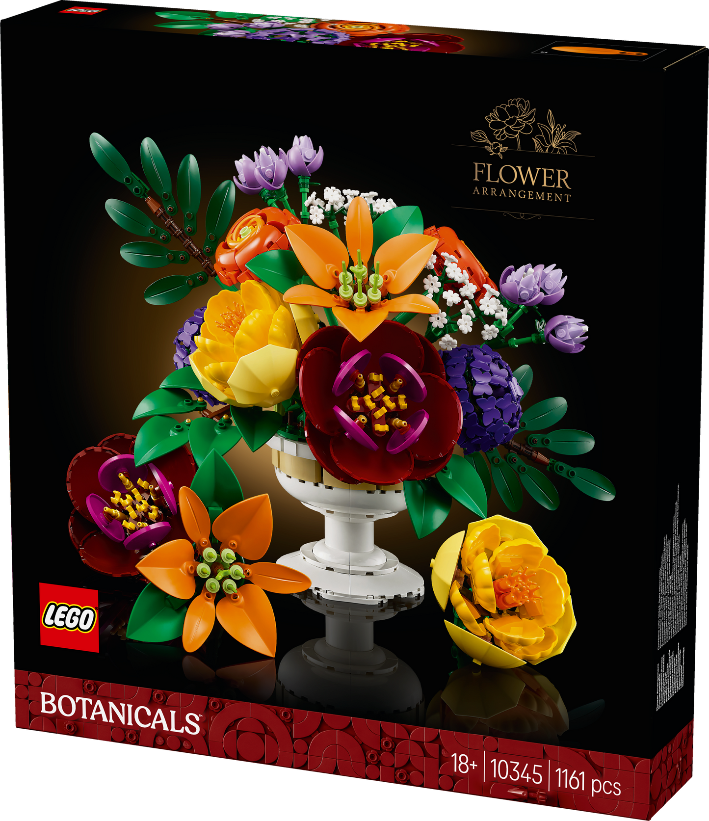 مجموعة ليغو لتنسيق الزهور ١٠٣٤٥ النباتية