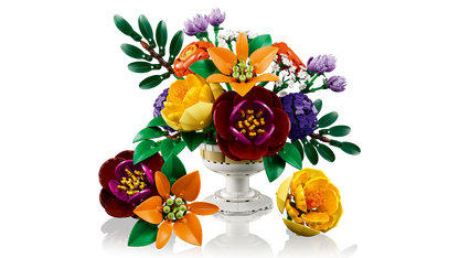 مجموعة ليغو لتنسيق الزهور ١٠٣٤٥ النباتية