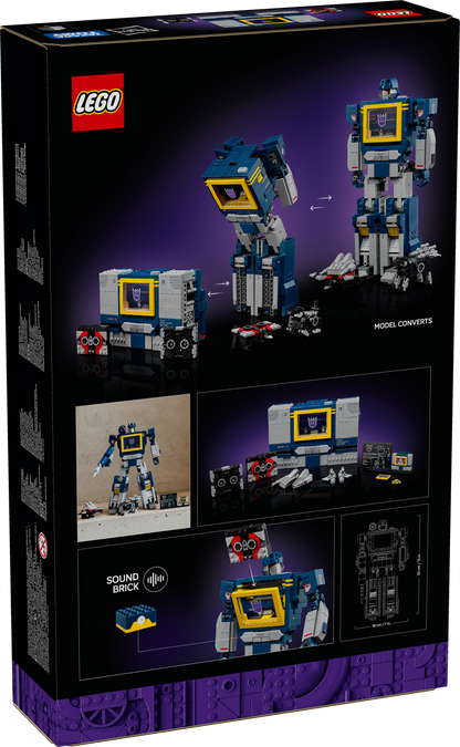 LEGO Transformers: Soundwave 10358 Icons