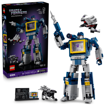 LEGO Transformers: Soundwave 10358 Icons