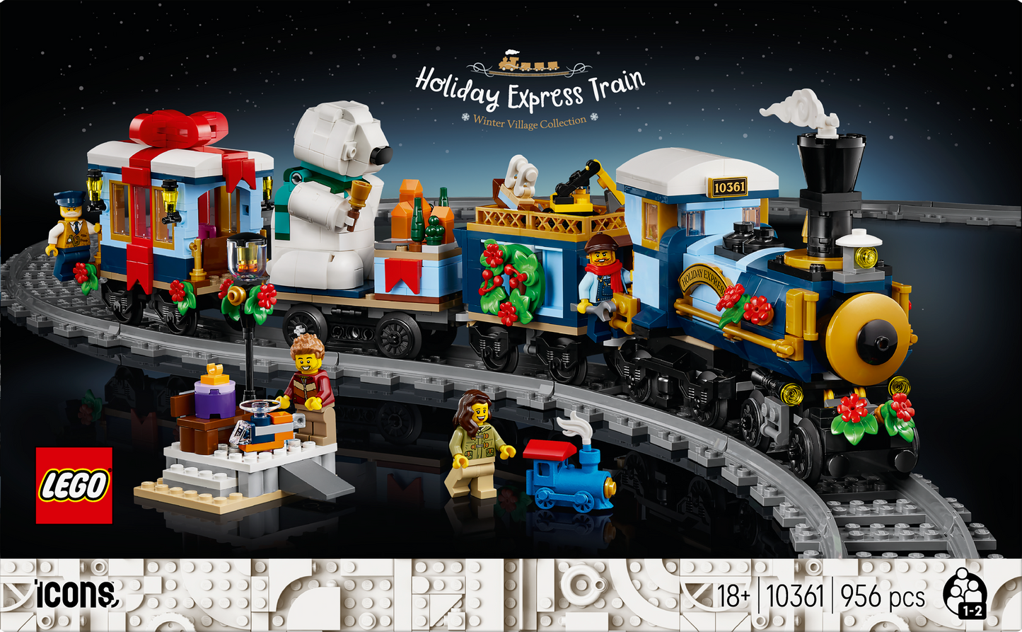 LEGO Winter Express Train 10361 Icons