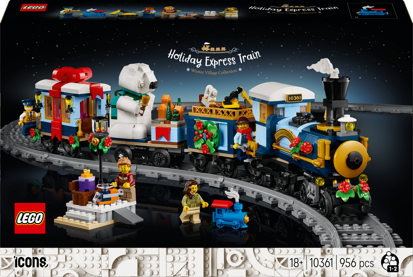 LEGO Winter Express Train 10361 Icons