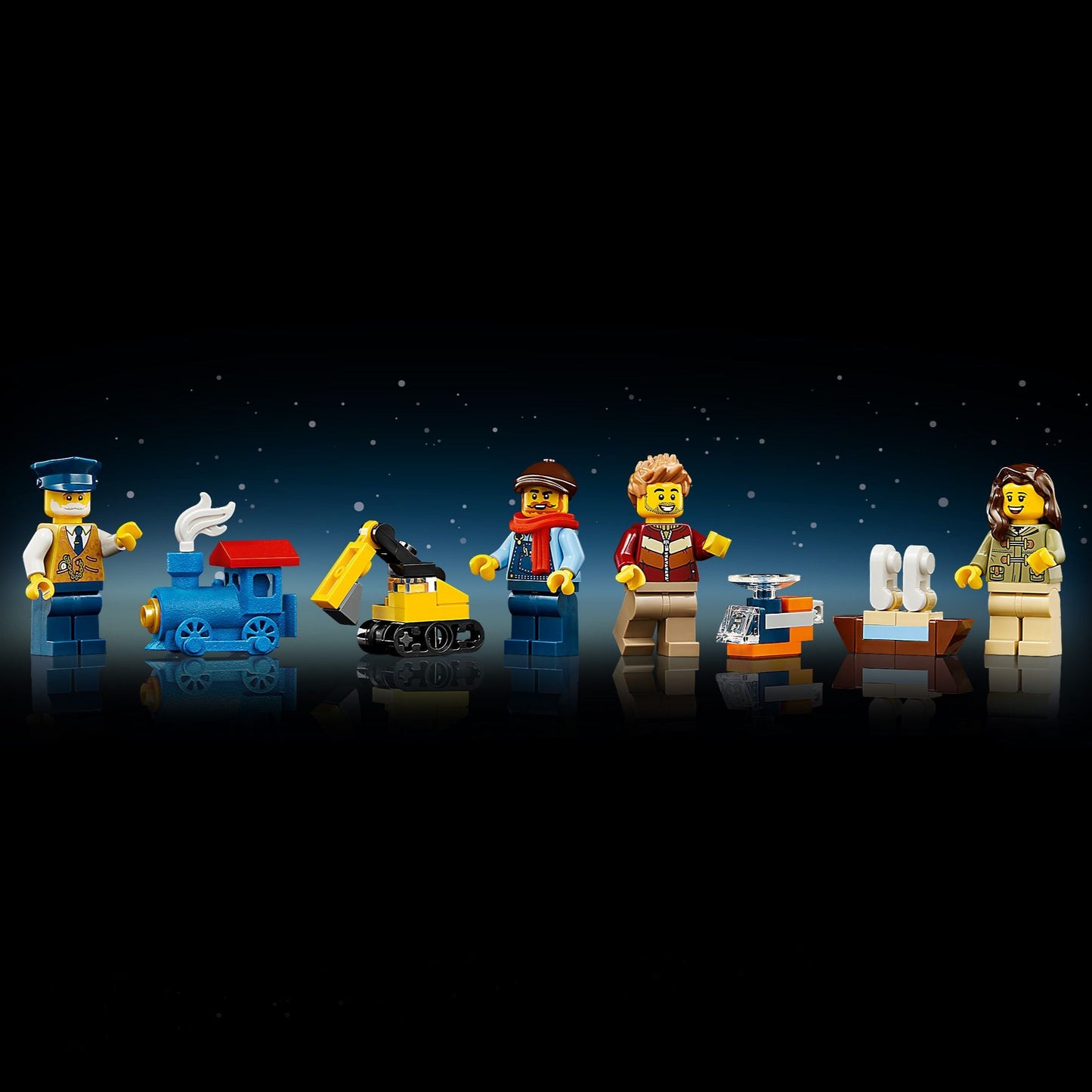 LEGO Winter Express Train 10361 Icons