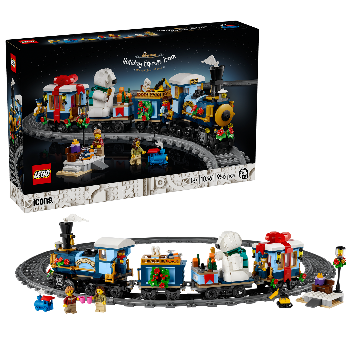 LEGO Winter Express Train 10361 Icons