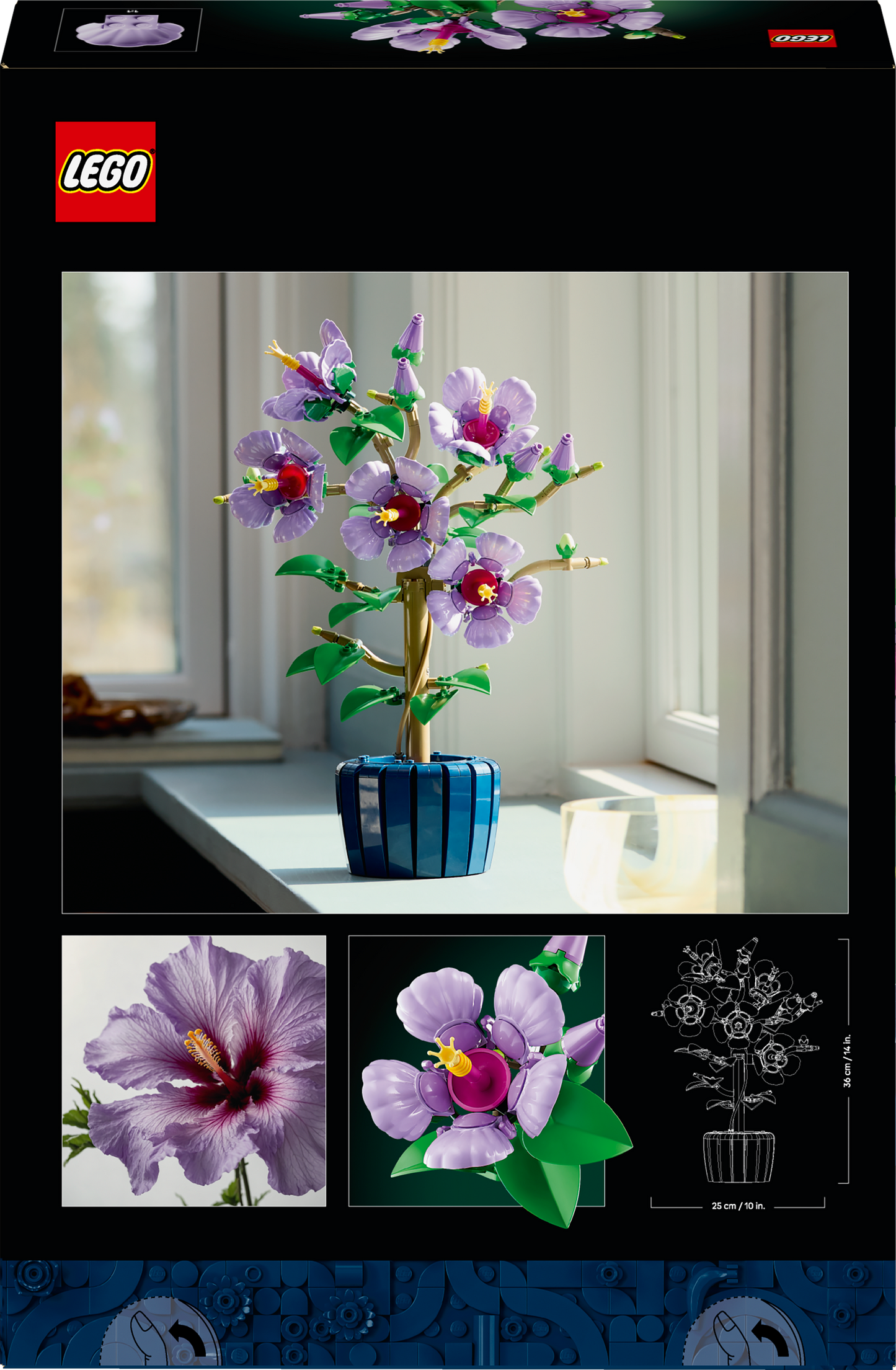 مجموعة ليغو هيبيسكوس النباتية 10372