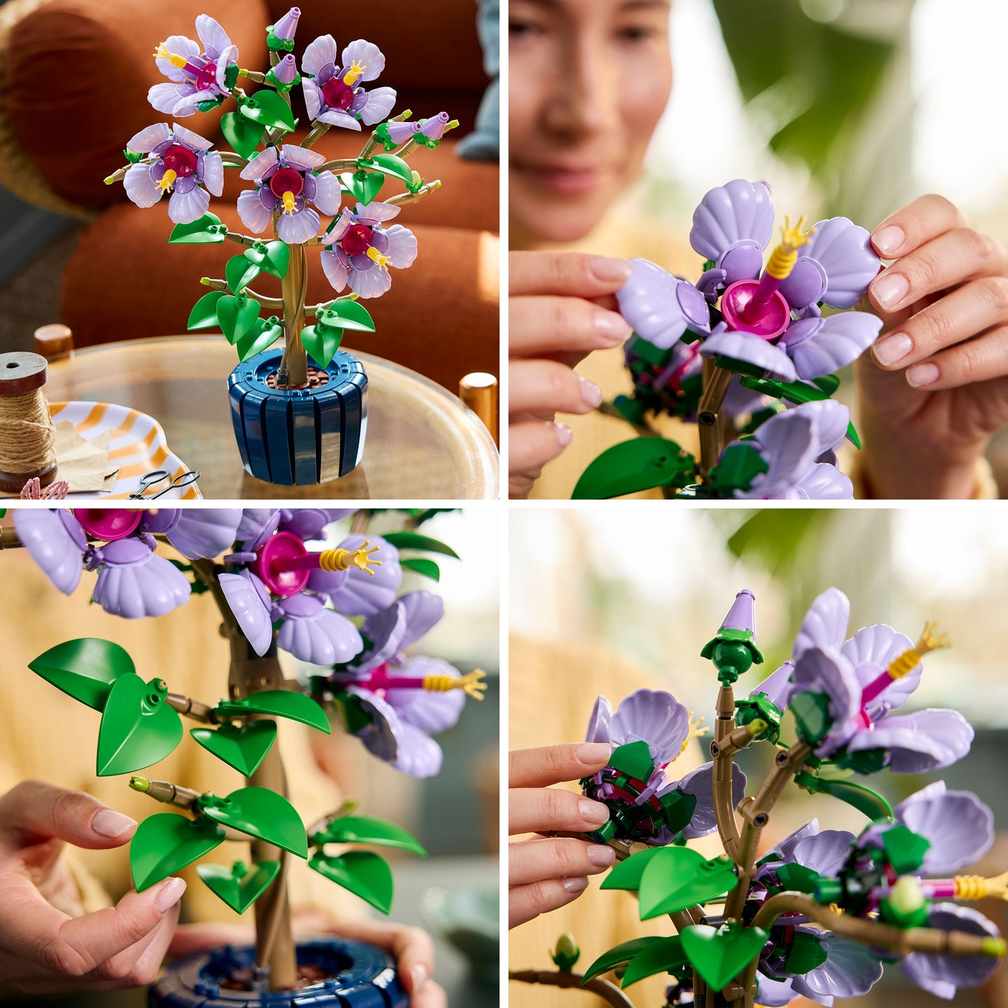 مجموعة ليغو هيبيسكوس النباتية 10372
