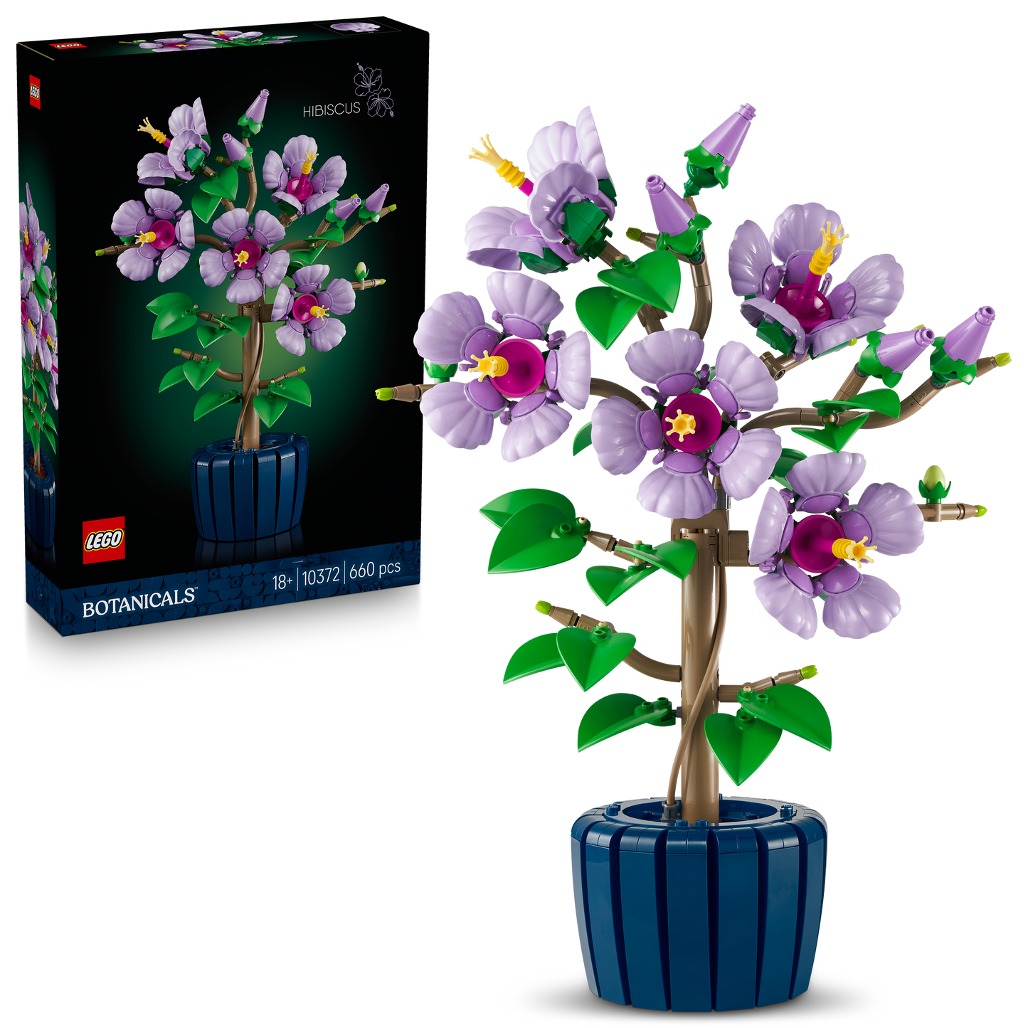 مجموعة ليغو هيبيسكوس النباتية 10372