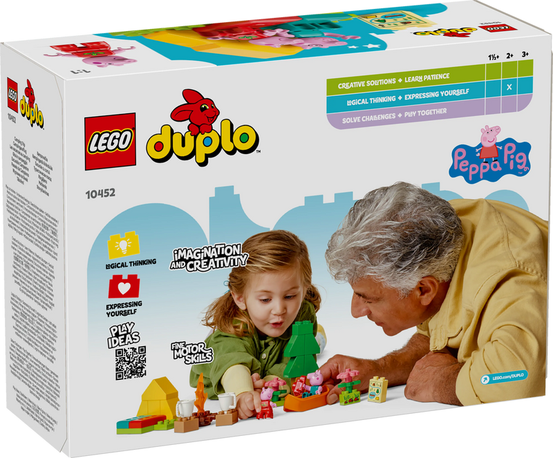 التقى LEGO Kampeertrip مع Peppa Pig 10452 Peppa Pig