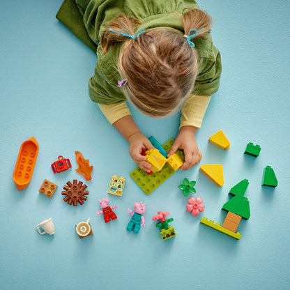 التقى LEGO Kampeertrip مع Peppa Pig 10452 Peppa Pig