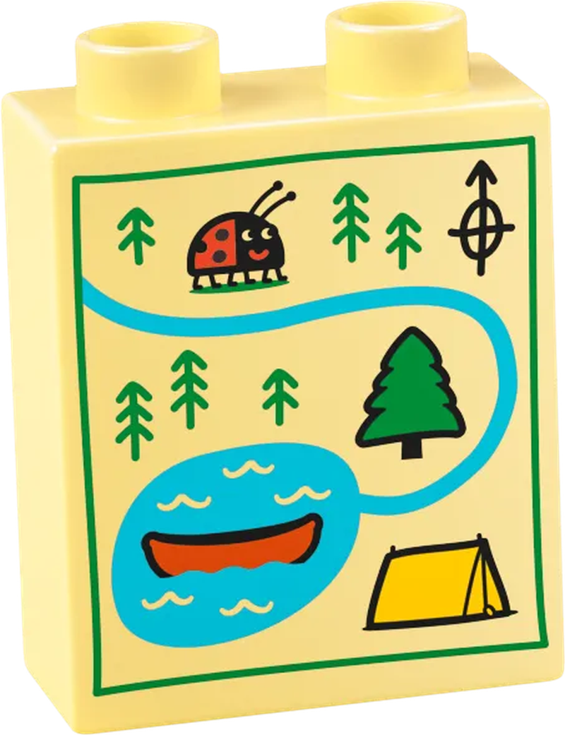 التقى LEGO Kampeertrip مع Peppa Pig 10452 Peppa Pig