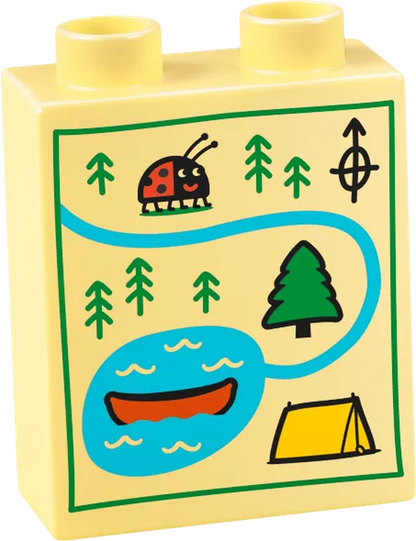 التقى LEGO Kampeertrip مع Peppa Pig 10452 Peppa Pig