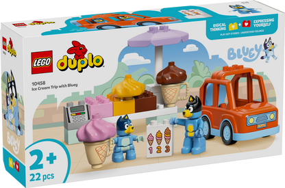 LEGO Een ijsje halen met Bluey 10458 DUPLO Bluey (الطلب المسبق: 1 أغسطس)